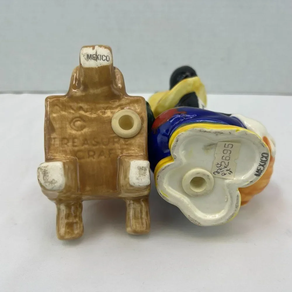 Homegrown Mickey Salt & Pepper Set Thanksgiving Fall Harvest Rare Treasure Craft - Picture 6 of 6